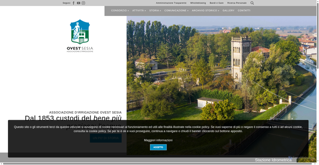 Security scan screenshot of https://www.ovestsesia.it