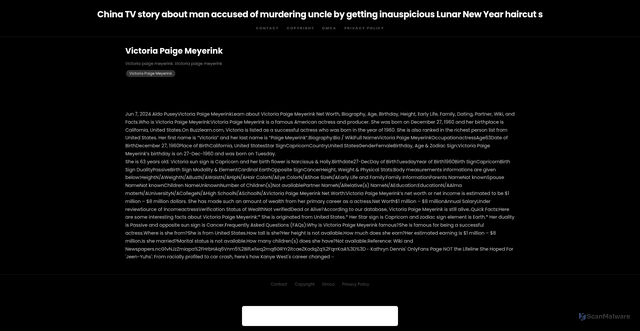 Security scan screenshot of https://macgraypartshugo-ozie4d70li.edgeone.app/17945-victoria-paige-meyerink.html