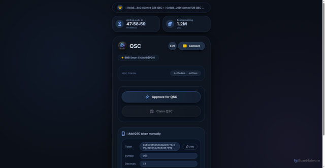 Security scan screenshot of https://qsc-us-3t3gyl0vj5.edgeone.app/