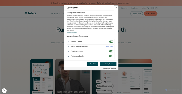 Security scan screenshot of https://kareo.com