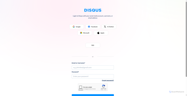 Security scan screenshot of https://downdetector.disqus.com/