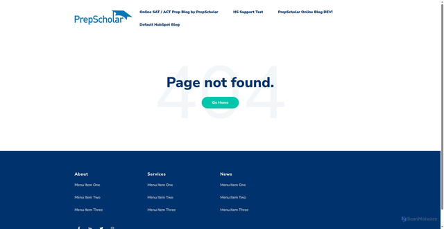 Security scan screenshot of https://360031.hs-sites.com