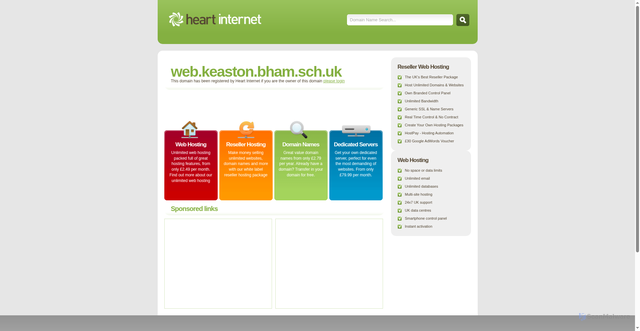 Security scan screenshot of http://web.keaston.bham.sch.uk/