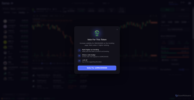 Security scan screenshot of https://fomovoting-5.pages.dev/