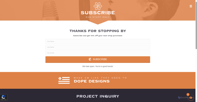Security scan screenshot of https://mein.privardirect.de.badmincourt.com/de/