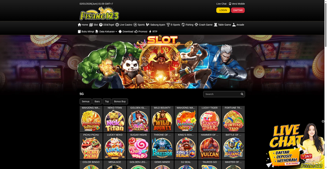 Security scan screenshot of https://lengpisang123.com/desktop/game/slot/5g