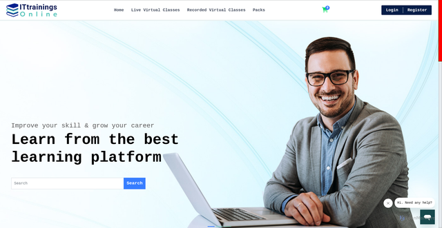 Security scan screenshot of https://www.ittrainingsonline.com