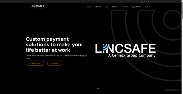 Security scan screenshot of https://lincsafe.com