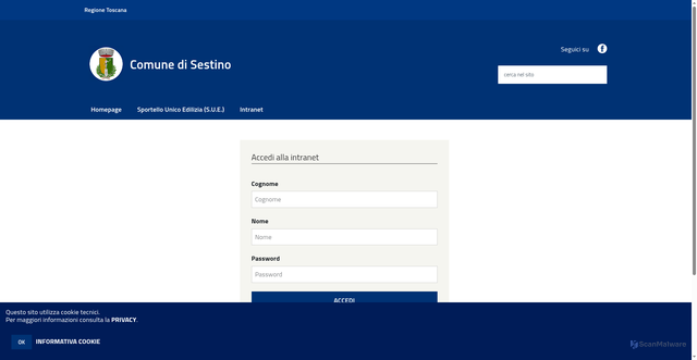 Security scan screenshot of https://www.halleyweb.com/c051035/hh/login.php