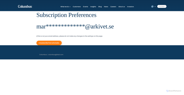 Security scan screenshot of https://hs-494838.s.hubspotemail.net/hs/preferences-center/en/direct?data=W2nXS-N30h-B6W3ZJGTN3QQsysW38DSrV4ry_l7W2vS-cl3_VkxpW2sDzDP3ZYwf9W2RvG2M1YZ71gW2vzB9G1BMgqpW3DLw3T3__9chW4hqXpt2-Ly6fW34Bs3F4tn6K5W2KxqQ325g9F-W2WfgfQ36pd9MW36dw5Y1VtLXXW3dqDjS3g9BR6W3LRCKF4m8MXgW4hJWdL3SCTjbW2vMTKt2KxRjvW3yRVCp49Cb_9W2WfdCh2CtNLBW4cH8Gt49J8qMW4r8fRP3LRfkdW3QQ230235ztlW3K8m2S2qTm27W2vRGyH4twgQLW2PBknS34nclyW2HXVGq3NClw9W4pt8-K2s_BmDW1_jv0m3FfkLHW2CqSZV3QFf_sW4thF7R43qrk4W3QCcVQ3C15QpW3dxT963QDQkKW3ZMswQ1XvpbXW4fJfjQ1BFstQW2-lMKz1BC1qcW1Y-L3X3jbGkxW2-bm9X3H0gzNW2HVNVg45XLkQW2p4_y01S9LgdW4rjg6v2FMzmqW4cSQym43FWYHW1YZXg62YfZLWW1ZrM9R2KJ9t5W3z1Lbb4rm--VW2-qqNt3gyBG_W4kBPhN2YJ_R4W3GWQCj2-sz_9W3S_dkp3ZwHnsW2KFGbY36DH7mW4kfWJ03NTzYRW3z2WLb1L5PCbf45P8FX04