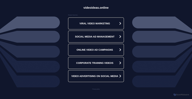 Security scan screenshot of https://www.videoideas.online