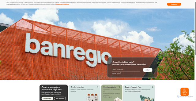Security scan screenshot of https://banregio.com