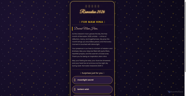 Security scan screenshot of https://happyramdan-oi1aufpap7.edgeone.app/