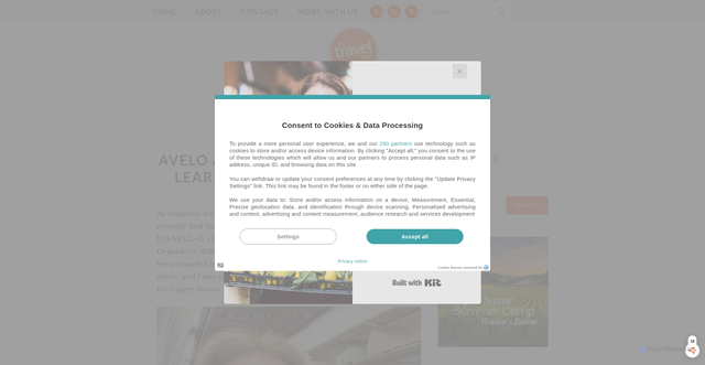 Security scan screenshot of https://thetravelbite.com/travel-tips/avelo-airlines-review/
