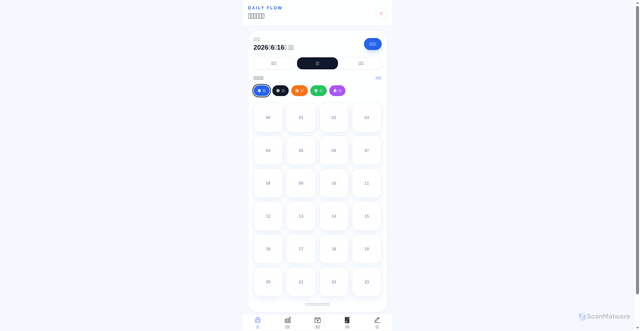 Security scan screenshot of https://dailycounter-dpndab0qqb72.edgeone.app/