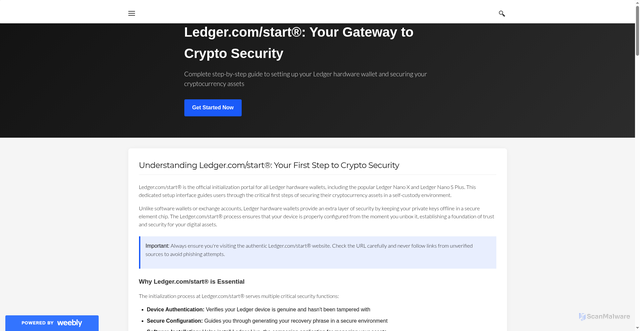 Security scan screenshot of https://en-us-ledge.weebly.com/