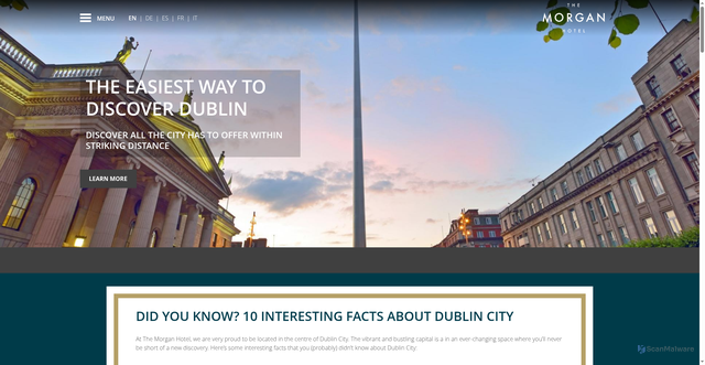 Security scan screenshot of https://www.themorgan.com/en/blog/10-dublin-facts/