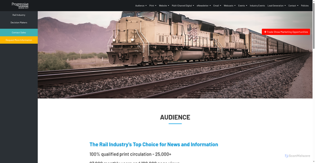 Security scan screenshot of https://prmediakit.com