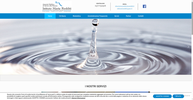 Security scan screenshot of https://www.istitutoredditi.it/