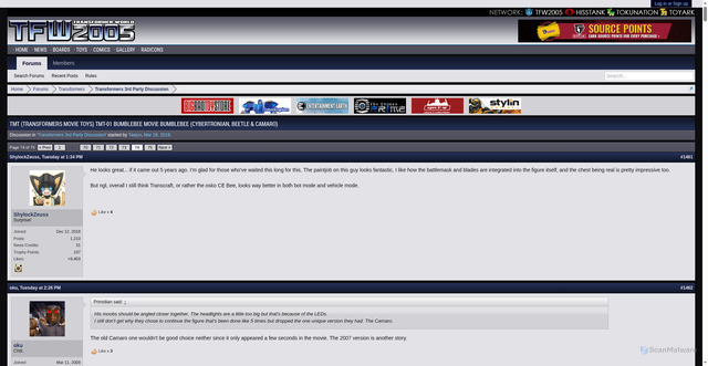 Security scan screenshot of https://www.tfw2005.com/boards/threads/tmt-transformers-movie-toys-tmt-01-bumblebee-movie-bumblebee-cybertronian-beetle-camaro.1171214/page-74