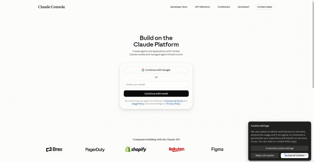 Security scan screenshot of https://platform.claude.com