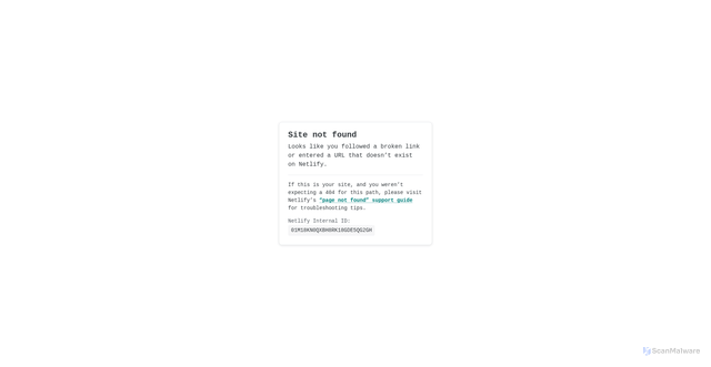 Security scan screenshot of http://admirable-sunburst-809404.netlify.app/