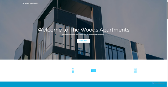 Security scan screenshot of http://bookthewoodsapartments.com/
