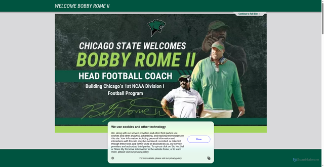 Security scan screenshot of https://www.gocsucougars.com/sports/football