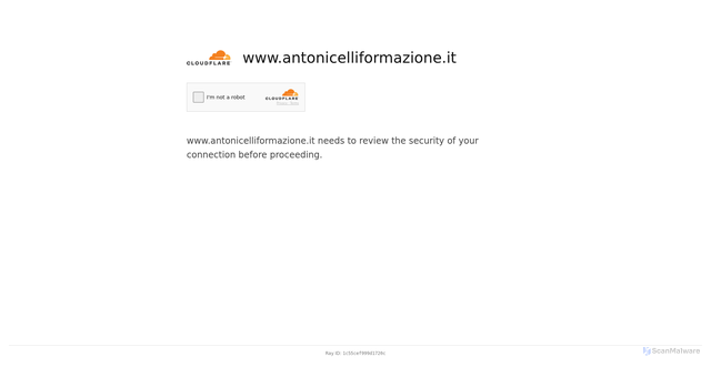 Security scan screenshot of https://antonicelliformazione.it