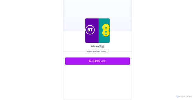 Security scan screenshot of https://linqapp.com/michael_skudder