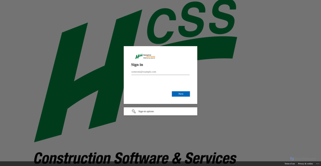 Security scan screenshot of https://hcss--c.vf.force.com