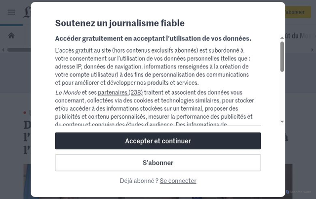 Security scan screenshot of https://915067.livreur-aide-contact.com/