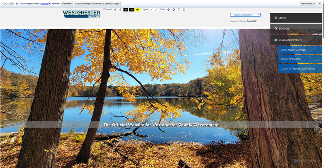Security scan screenshot of https://www.westchestergov.com/
