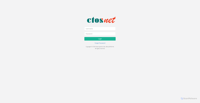 Security scan screenshot of https://enq.cmctos.com.my