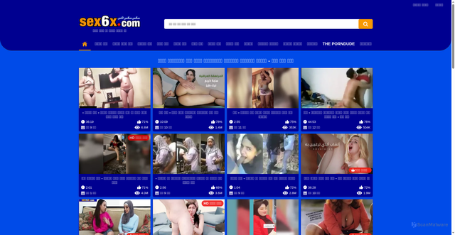 Security scan screenshot of https://www.sex6x.com