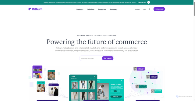 Security scan screenshot of https://dsco.io