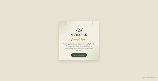Security scan screenshot of https://mubarak-l5tek6zk07.edgeone.app/