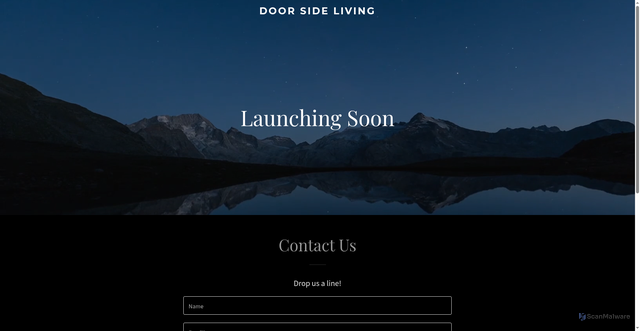 Security scan screenshot of http://doorsideliving.com/
