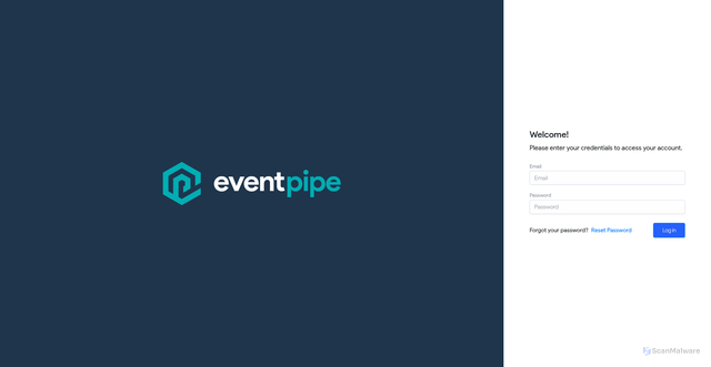 Security scan screenshot of https://app.eventpipe.com