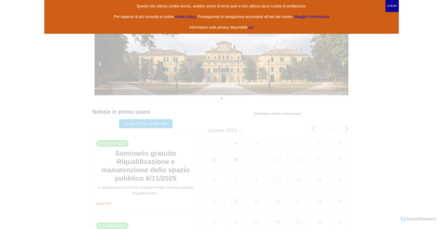Security scan screenshot of https://www.collegiogeometriparma.it/
