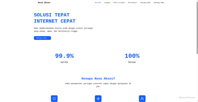 Security scan screenshot of https://www.dannetwork.net/