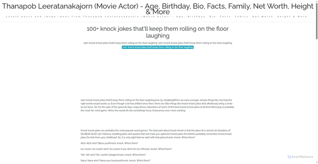 Security scan screenshot of https://nusaglobalmedia-dp2t8grwtfvf.edgeone.app/100-knock-jokes-thatll-keep-them-rolling-on-the-floor-laughing.html
