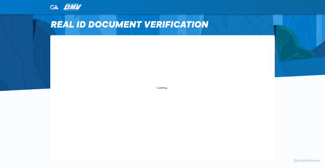 Security scan screenshot of https://www.radv.dmv.ca.gov