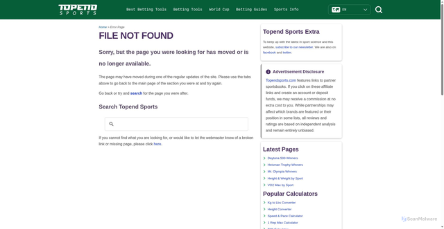 Security scan screenshot of https://ipv6.topendsports.com/events/tennis-grand-slam/french-open/index.htm