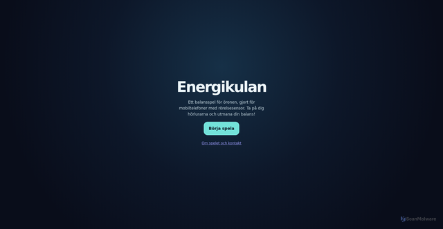Security scan screenshot of https://energikulan.se