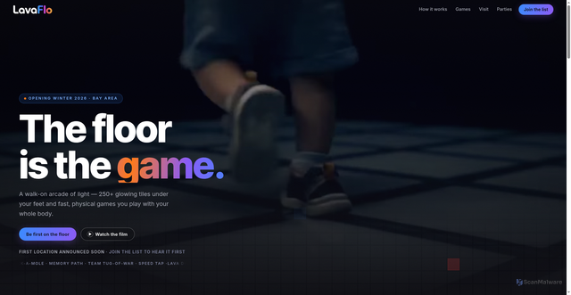 Security scan screenshot of https://lavaflo.pages.dev/
