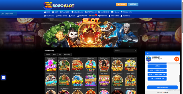 Security scan screenshot of https://sogovip.site/desktop/game/slot/advantplay