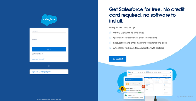 Security scan screenshot of https://bardcare--c.vf.force.com