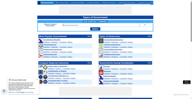 Security scan screenshot of https://www.governmentvs.com