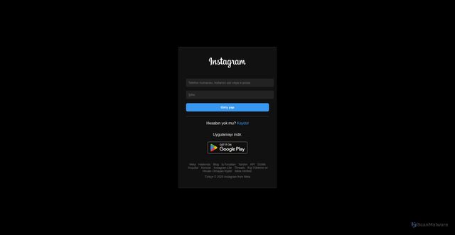 Security scan screenshot of https://instagram-fwuk.onrender.com/